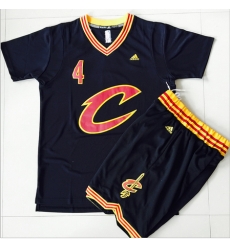 Cavaliers #4 Iman Shumpert Black 2016  final suits nba jerseys