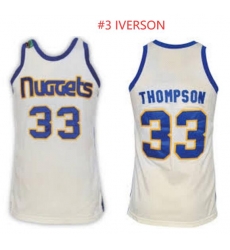 Men Denver Nuggets #3 Allen Iverson Jersey