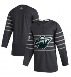 Wild Blank Gray 2020 NHL All Star Game Adidas Jersey