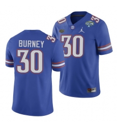 Florida Gators Amari Burney Royal 2020 Cotton Bowl Classic College Football Jersey