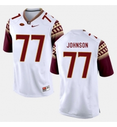 Florida State Seminoles Roderick Johnson College Football White Jersey