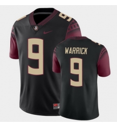 Men Florida State Seminoles Peter Warrick College Football Black Alternate Game Jersey