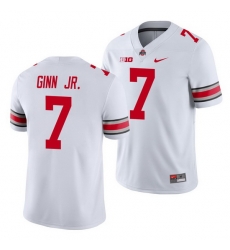 Ohio State Buckeyes Ted Ginn Jr. White College Football Men'S Jersey