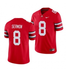 Ohio State Buckeyes Trey Sermon Scarlet Game Men'S Jersey