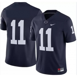 Nike Men's Penn State Nittany Lions  #11 Navy No Name Jersey