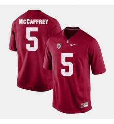 Men Stanford Cardinal Christian Mccaffrey College Football Red Jersey