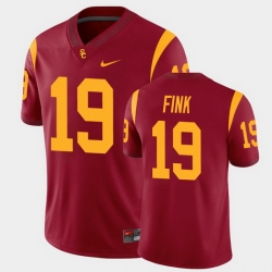 Men Usc Trojans Matt Fink College Football Cardinal Alumni Player Game Jersey