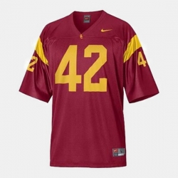 Men Usc Trojans Ronnie Lott College Football Red Jersey