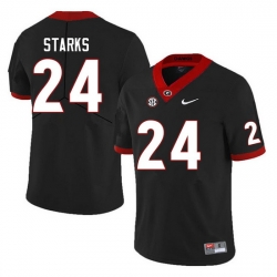 Men #24 Malaki Starks Georgia Bulldogs College Football Jerseys Sale-Black Anniversary Men #24 Malaki Starks Georgia Bulldogs College Football Jerseys Sale-Black Anniversary