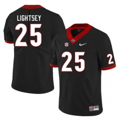 Men #25 E.J. Lightsey Georgia Bulldogs College Football Jerseys Sale-Black Men #25 E.J. Lightsey Georgia Bulldogs College Football Jerseys Sale-Black