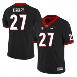 Men #27 Austin Kirksey Georgia Bulldogs College Football Jerseys Sale-Black Men #27 Austin Kirksey Georgia Bulldogs College Football Jerseys Sale-Black