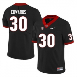 Men #30 Daijun Edwards Georgia Bulldogs College Football Jerseys Sale-Black Anniversary Men #30 Daijun Edwards Georgia Bulldogs College Football Jerseys Sale-Black Anniversary