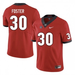 Men #30 Terrell Foster Georgia Bulldogs College Football Jerseys Sale-Red Anniversary Men #30 Terrell Foster Georgia Bulldogs College Football Jerseys Sale-Red Anniversary