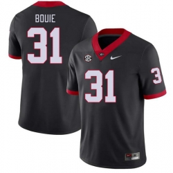 Men #31 Smoke Bouie Georgia Bulldogs College Football Jerseys Stitched-Black Men #31 Smoke Bouie Georgia Bulldogs College Football Jerseys Stitched-Black