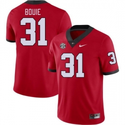 Men #31 Smoke Bouie Georgia Bulldogs College Football Jerseys Stitched-Red Men #31 Smoke Bouie Georgia Bulldogs College Football Jerseys Stitched-Red