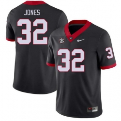 Men #32 Cash Jones Georgia Bulldogs College Football Jerseys Stitched-Black Men #32 Cash Jones Georgia Bulldogs College Football Jerseys Stitched-Black