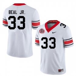 Men #33 Robert Beal Jr. Georgia Bulldogs College Football Jerseys Sale-40th Anniversary Men #33 Robert Beal Jr. Georgia Bulldogs College Football Jerseys Sale-40th Anniversary