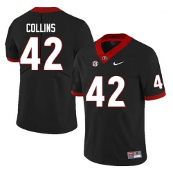 Men #42 Graham Collins Georgia Bulldogs College Football Jerseys Sale-Black Anniversary Men #42 Graham Collins Georgia Bulldogs College Football Jerseys Sale-Black Anniversary