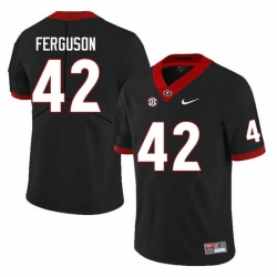 Men #42 Tauheed Ferguson Georgia Bulldogs College Football Jerseys Sale-Black Anniversary Men #42 Tauheed Ferguson Georgia Bulldogs College Football Jerseys Sale-Black Anniversary