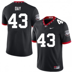 Men #43 Davis Day Georgia Bulldogs College Football Jerseys Sale-100th Anniversary Men #43 Davis Day Georgia Bulldogs College Football Jerseys Sale-100th Anniversary