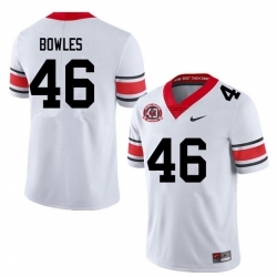 Men #46 Payton Bowles Georgia Bulldogs College Football Jerseys Sale-40th Anniversary Men #46 Payton Bowles Georgia Bulldogs College Football Jerseys Sale-40th Anniversary