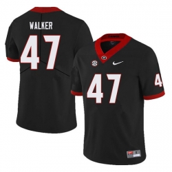Men #47 Payne Walker Georgia Bulldogs College Football Jerseys Sale-Black Men #47 Payne Walker Georgia Bulldogs College Football Jerseys Sale-Black
