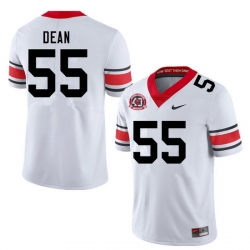 Men #55 Marlin Dean Georgia Bulldogs Nationals Champions 40th Anniversary College Football Jerseys S Men #55 Marlin Dean Georgia Bulldogs Nationals Champions 40th Anniversary College Football Jerseys S