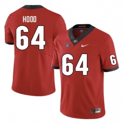 Men #64 Jacob Hood Georgia Bulldogs College Football Jerseys Sale-Red Anniversary Men #64 Jacob Hood Georgia Bulldogs College Football Jerseys Sale-Red Anniversary