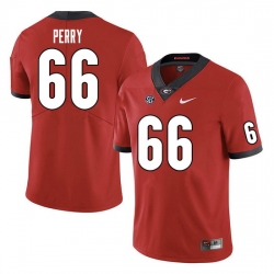 Men #66 Dalton Perry Georgia Bulldogs College Football Jerseys Sale-Red Men #66 Dalton Perry Georgia Bulldogs College Football Jerseys Sale-Red