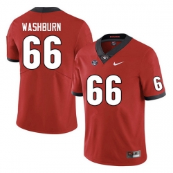Men #66 Jonathan Washburn Georgia Bulldogs College Football Jerseys Sale-Red Anniversary Men #66 Jonathan Washburn Georgia Bulldogs College Football Jerseys Sale-Red Anniversary