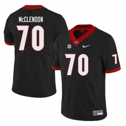 Men #70 Warren McClendon Georgia Bulldogs College Football Jerseys Sale-Black Men #70 Warren McClendon Georgia Bulldogs College Football Jerseys Sale-Black