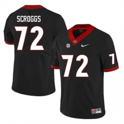 Men #72 Griffin Scroggs Georgia Bulldogs College Football Jerseys Sale-Black Anniversary Men #72 Griffin Scroggs Georgia Bulldogs College Football Jerseys Sale-Black Anniversary