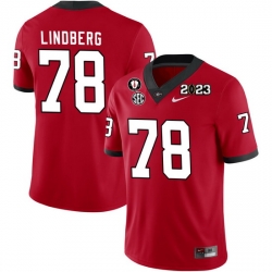 Men #78 Chad Lindberg Georgia Bulldogs 2022-23 CTP National Championship Football Jerseys Men #78 Chad Lindberg Georgia Bulldogs 2022-23 CTP National Championship Football Jerseys
