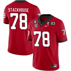 Men #78 Nazir Stackhouse Georgia Bulldogs 2022-23 CTP National Championship Football Jerseys Men #78 Nazir Stackhouse Georgia Bulldogs 2022-23 CTP National Championship Football Jerseys