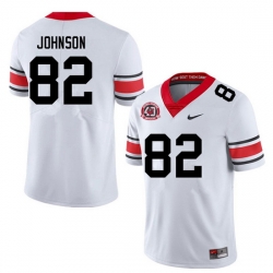 Men #82 Logan Johnson Georgia Bulldogs College Football Jerseys Sale-40th Anniversary Men #82 Logan Johnson Georgia Bulldogs College Football Jerseys Sale-40th Anniversary