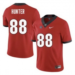 Men Georgia Bulldogs #88 Jaden Hunter College Football Jerseys Sale-Red