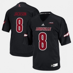 Louisville Cardinals Lamar Jackson College Football Black Jersey