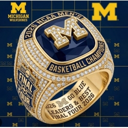 NCAA Michigan Wolverines 2026 championship Ring