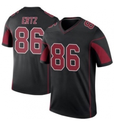 Men Arizona Cardinals 86 Zach Ertz Black Rush Jersey