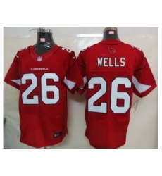 Nike Arizona Cardinals 26 Chris Wells Red Elite NFL Jersey