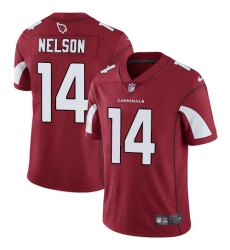 Nike Cardinals #14 J J  Nelson Red Team Color Mens Stitched NFL Vapor Untouchable Limited Jersey