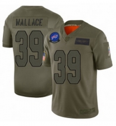 Men Buffalo Bills 39 Levi Wallace Limited Camo 2019 Salute to Service Football Jersey