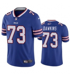 Men Buffalo Bills 73 Dion Dawkins Blue Vapor Untouchable Limited Stitched Jersey