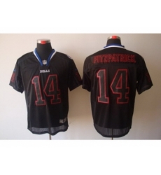 Nike Buffalo Bills 14 Ryan Fitzpatrick Black Elite Lights Out NFL Jersey