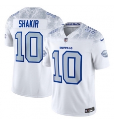 Women Buffalo Bills 10 Khalil Shakir White 2025 F U S E Rivalries Vapor Untouchable Stitched Football Jersey Women Buffalo Bills 10 Khalil Shakir White 2025 F U S E Rivalries Vapor Untouchable Stitched Football Jersey