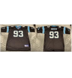 Men Carolina Panthers MIKE RUCKER #93 Black Stitched Reebok NFL Jersey Men Carolina Panthers MIKE RUCKER #93 Black Stitched Reebok NFL Jersey