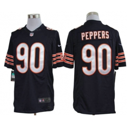2012 Nike NFL Chicago Bears 90 Julius Peppers Blue Jerseys Limited 2012 Nike NFL Chicago Bears 90 Julius Peppers Blue Jerseys Limited