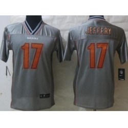 Kids Nike Chicago Bears 17 Alshon Jeffery Grey Vapor Elite Jerseys Kids Nike Chicago Bears 17 Alshon Jeffery Grey Vapor Elite Jerseys