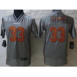 Kids Nike Chicago Bears 33 Charles Tillman Grey Vapor Elite Jerseys Kids Nike Chicago Bears 33 Charles Tillman Grey Vapor Elite Jerseys