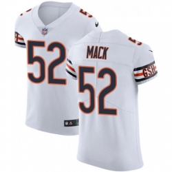 Mens Nike Chicago Bears 52 Khalil Mack White Vapor Untouchable Elite Player NFL Jersey Mens Nike Chicago Bears 52 Khalil Mack White Vapor Untouchable Elite Player NFL Jersey